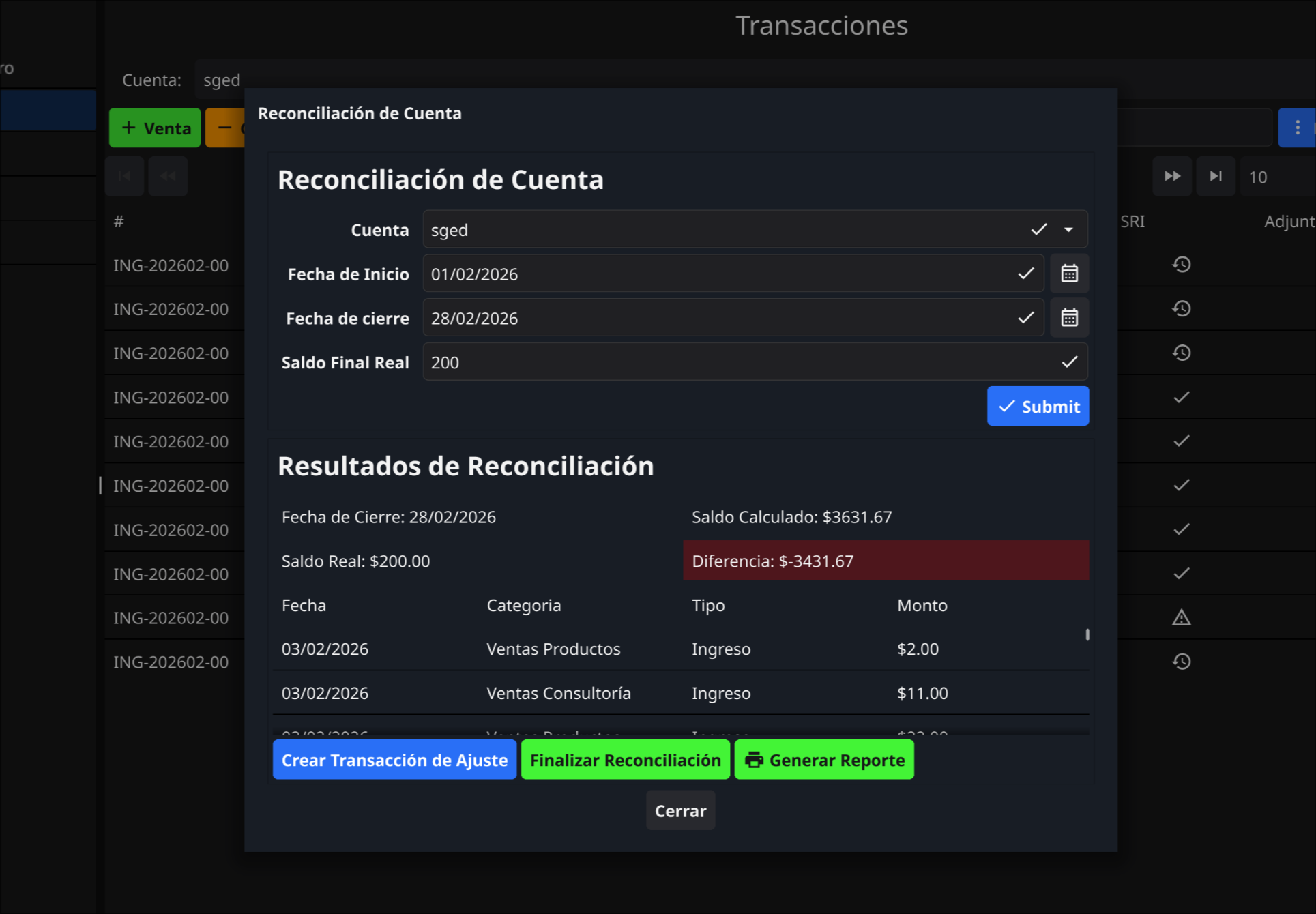 Diálogo Reconciliación